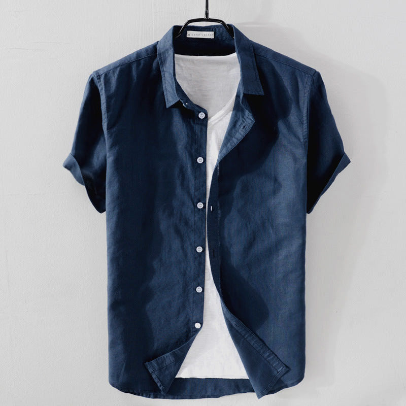 Women's Felix Grant Relaxed Linen Shirt | Material: Linen-Cotton Blend 0