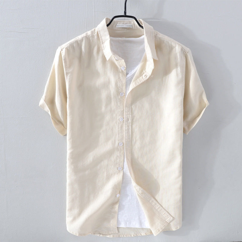 Women's Felix Grant Relaxed Linen Shirt | Material: Linen-Cotton Blend 3