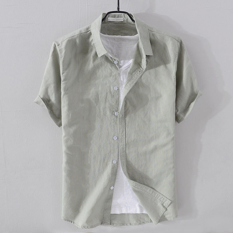 Women's Felix Grant Relaxed Linen Shirt | Material: Linen-Cotton Blend 4