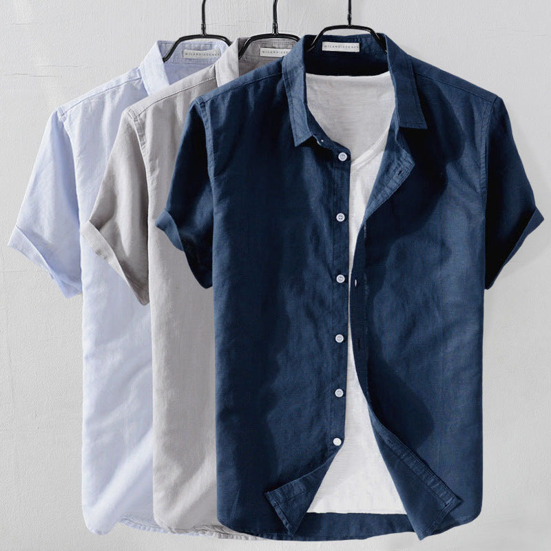 Women's Felix Grant Relaxed Linen Shirt | Material: Linen-Cotton Blend 5