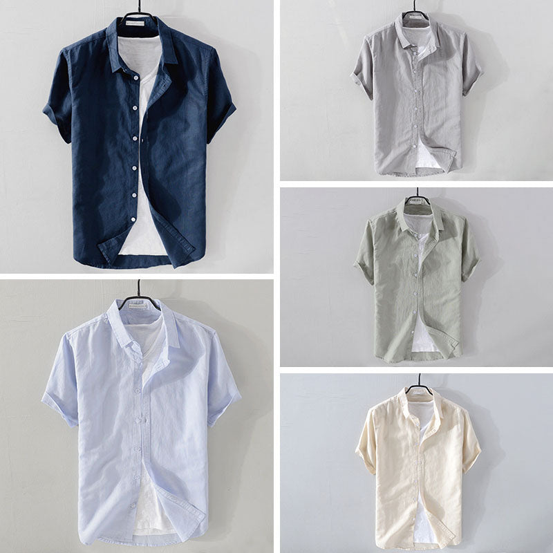 Women's Felix Grant Relaxed Linen Shirt | Material: Linen-Cotton Blend 6