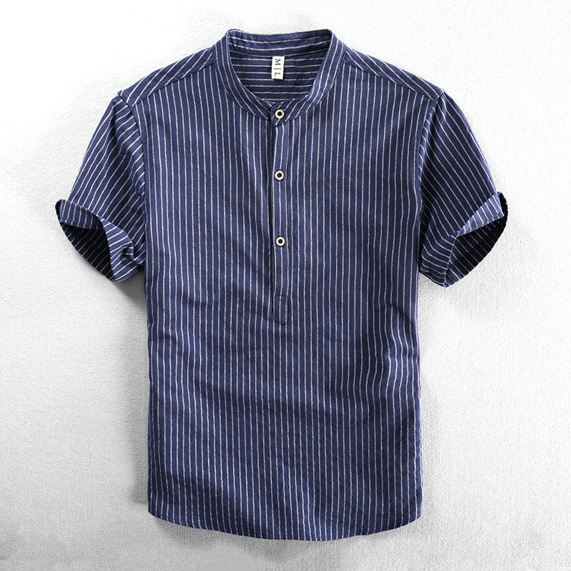Women's Felix Grant Striped Cotton Shirt | Material: Cotton 0