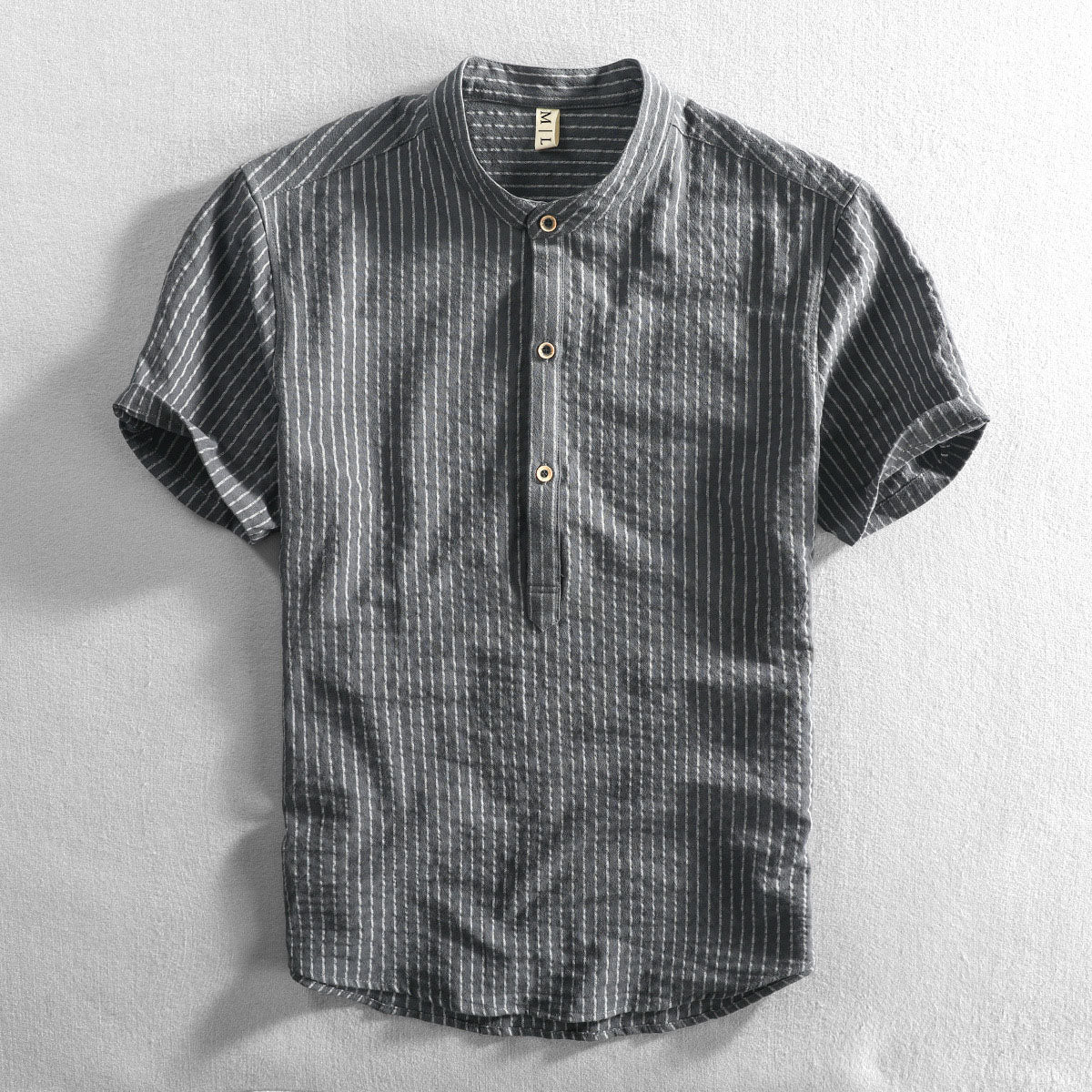 Women's Felix Grant Striped Cotton Shirt | Material: Cotton 1