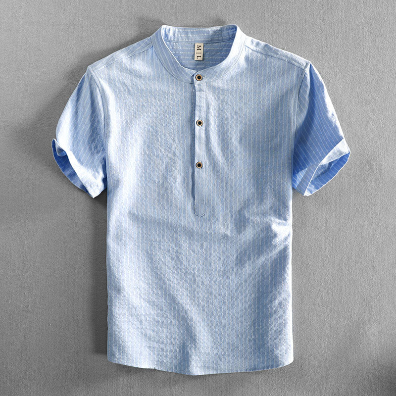 Women's Felix Grant Striped Cotton Shirt | Material: Cotton 3