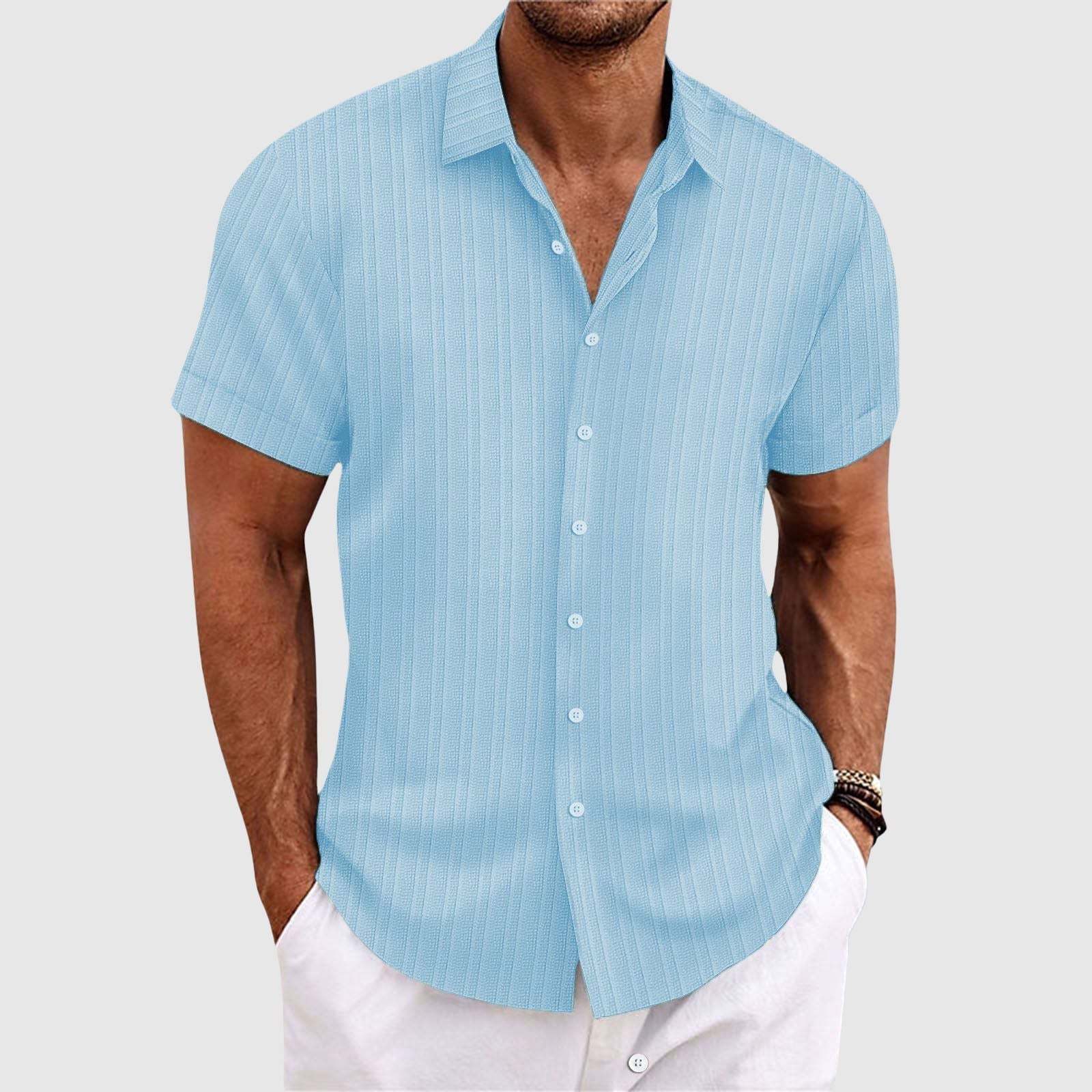 Women's Felix Grant Summit Stripe Shirt | Material: Polyester Blend 3