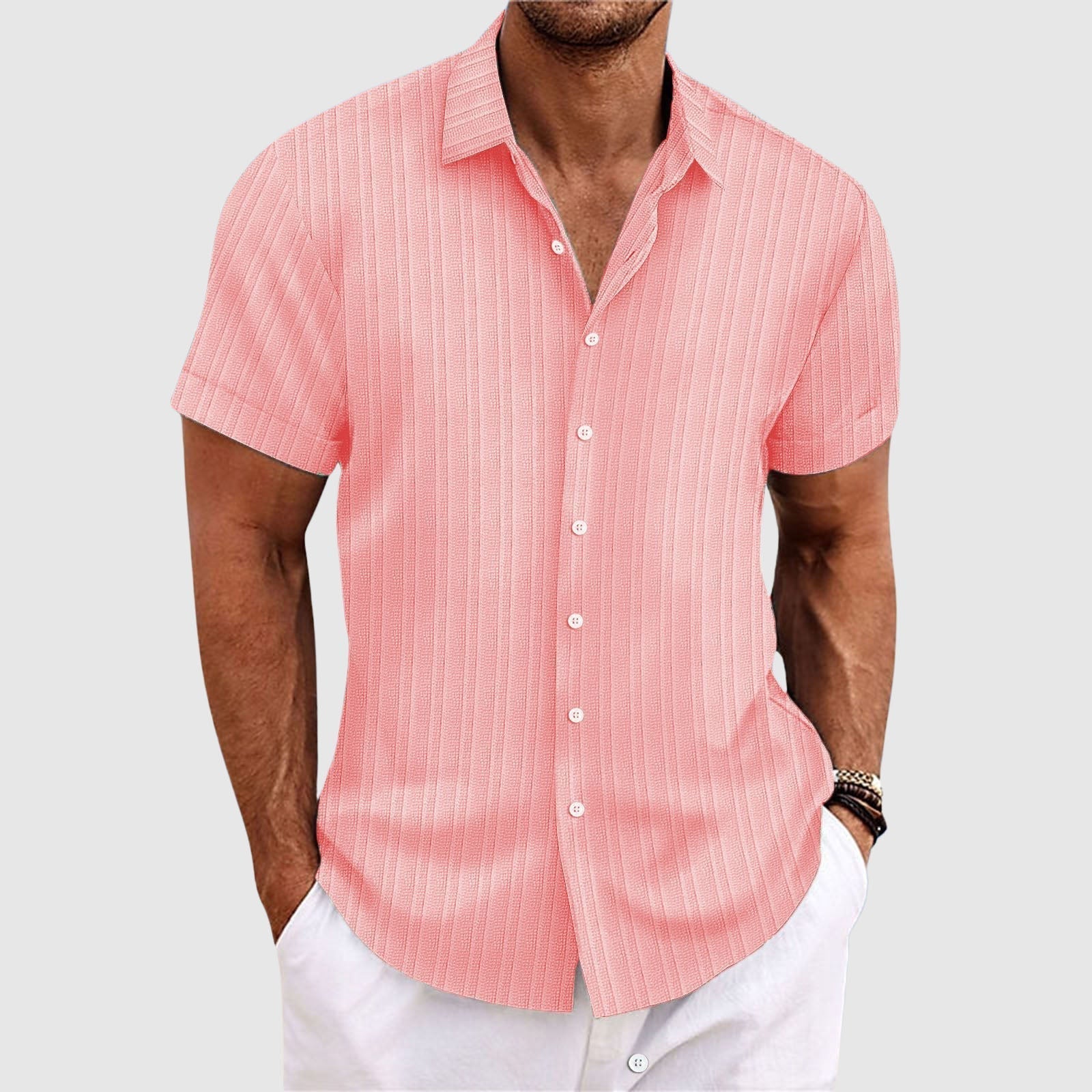 Women's Felix Grant Summit Stripe Shirt | Material: Polyester Blend 4