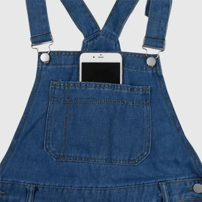 Women's Felix Grant Urban Utility Overalls | Material: Premium denim 8