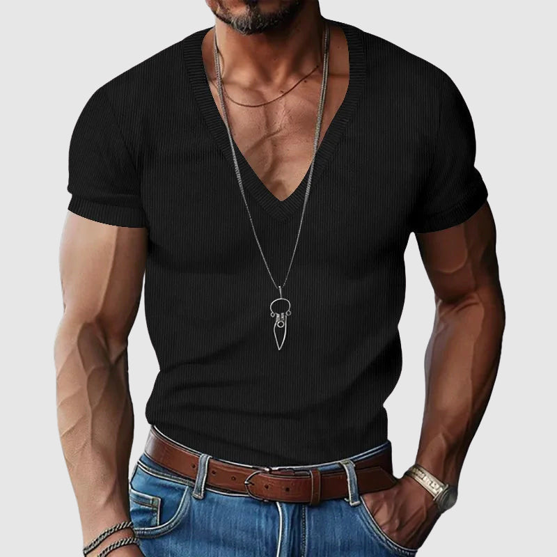Women's Felix Grant V-Neck Casual Shirt | Material: Polyester Blend 1