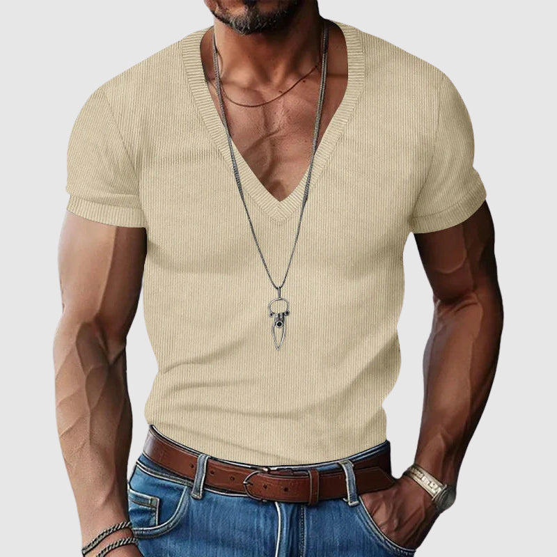 Women's Felix Grant V-Neck Casual Shirt | Material: Polyester Blend 2