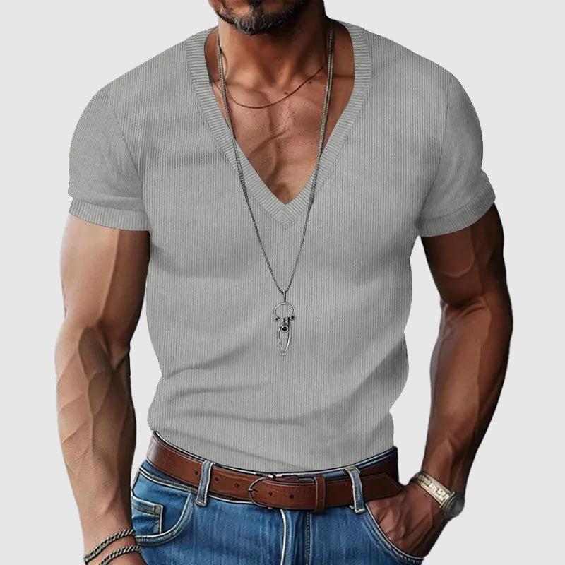 Women's Felix Grant V-Neck Casual Shirt | Material: Polyester Blend 3