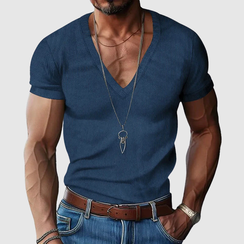 Women's Felix Grant V-Neck Casual Shirt | Material: Polyester Blend 4