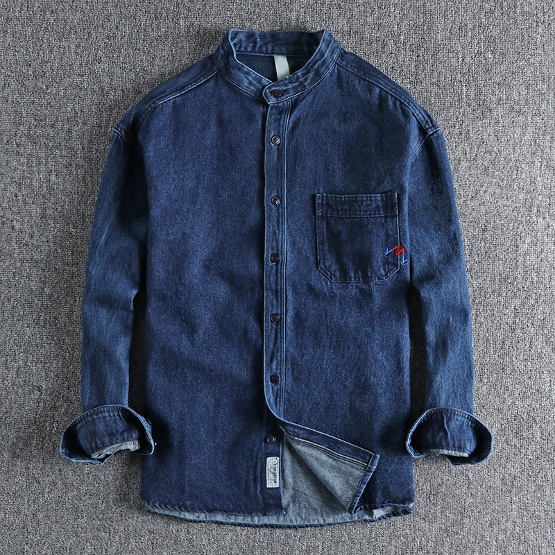 Women's Felix Grant Washed Spring Denim Shirt | Material: Cotton 1