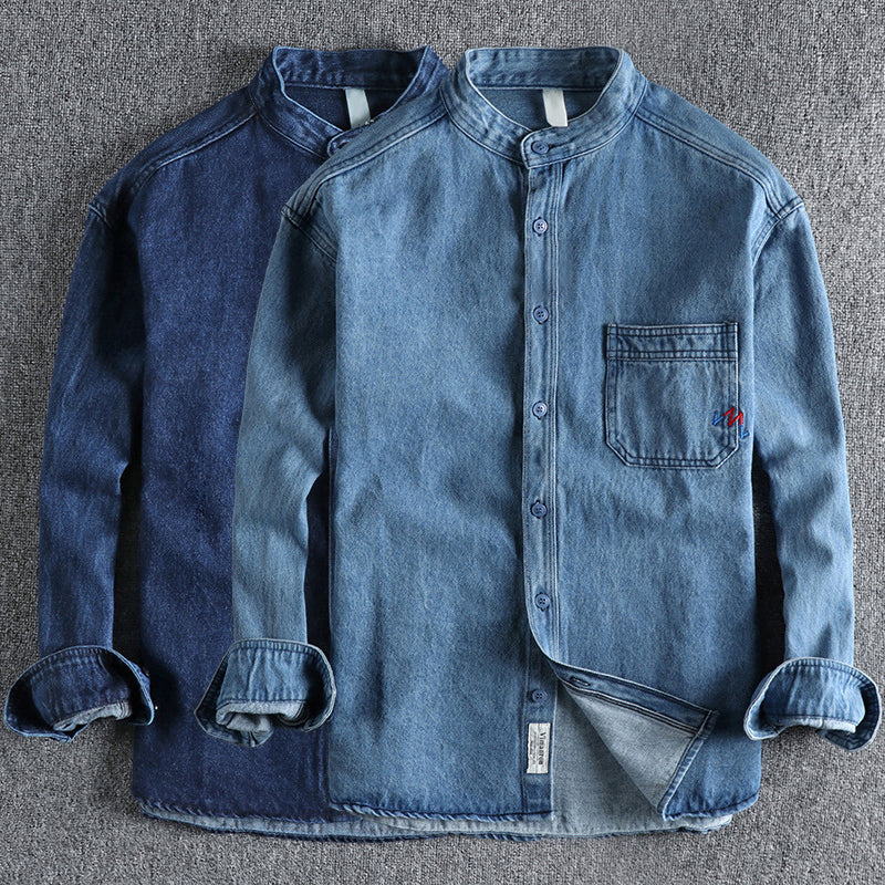 Women's Felix Grant Washed Spring Denim Shirt | Material: Cotton 2