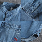 Women's Felix Grant Washed Spring Denim Shirt | Material: Cotton 3