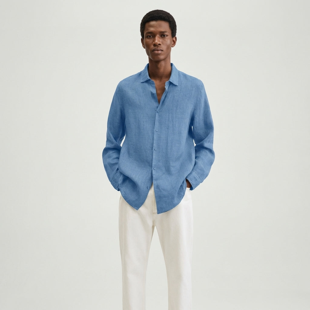 Finlay Russe | Men's Linen Shirt Classic Fit
