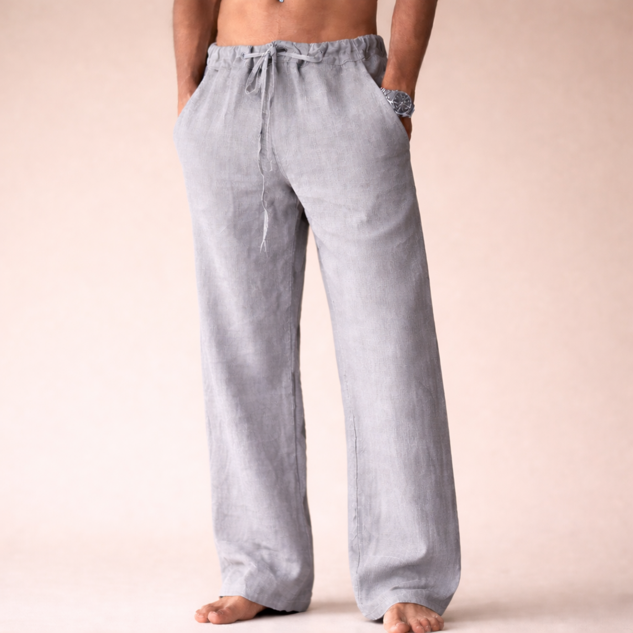 Finley | Women's Linen Trousers with Breathable Fabric | Relaxed Fit for Summer Comfort