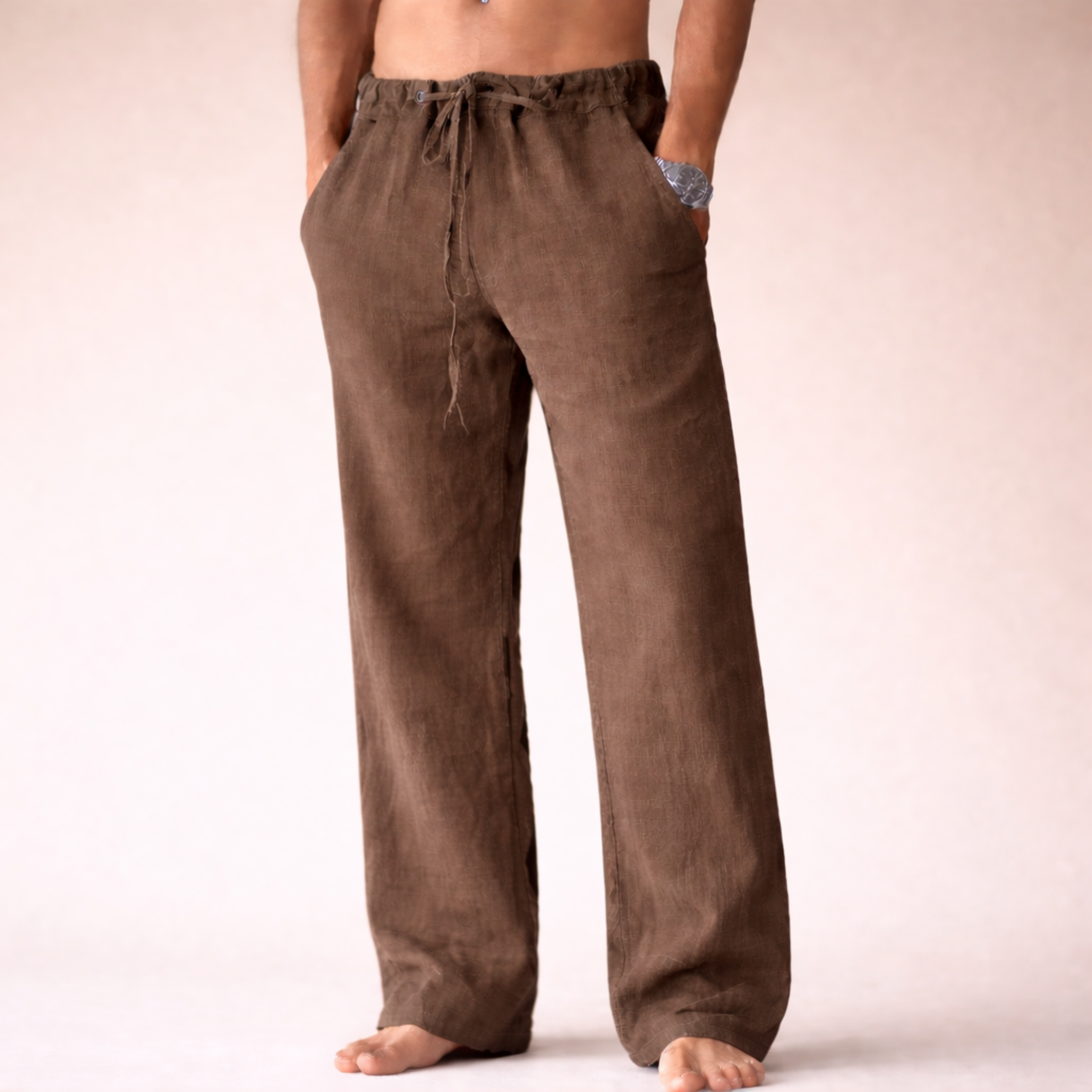 Finley | Women's Linen Trousers with Breathable Fabric | Relaxed Fit for Summer Comfort