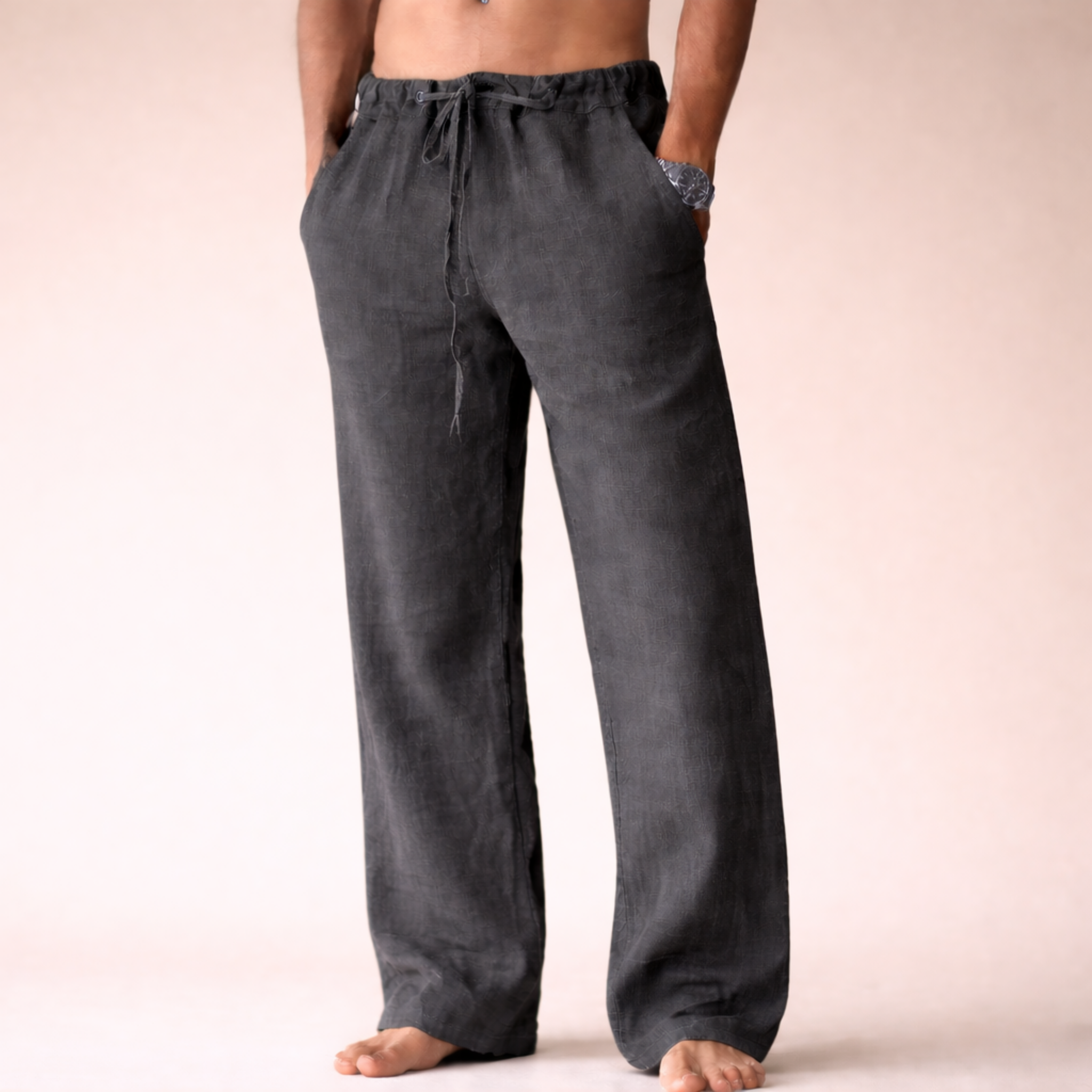 Finley | Women's Linen Trousers with Breathable Fabric | Relaxed Fit for Summer Comfort