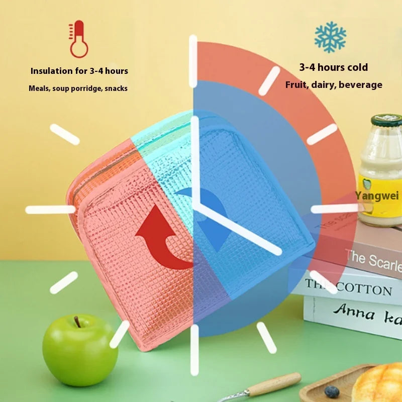 Insulated Lunch Bag with Waterproof Design – Stylish Food Storage...