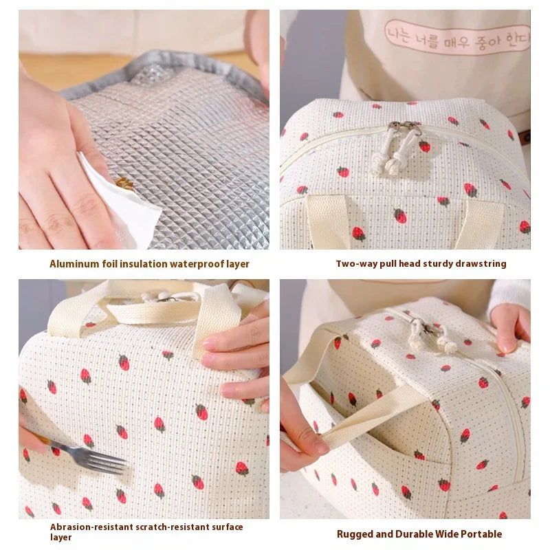 Insulated Lunch Bag with Waterproof Design – Stylish Food Storage...