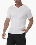 Women's Florence - Ribbed Cotton Polo | Material: Polyester mixed with Cotton 0