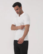 Women's Florence - Ribbed Cotton Polo | Material: Polyester mixed with Cotton 1