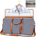 Foldable PU Leather Storage Bag with Zipper Closure | Spacious Design for Organizing Formal Wear