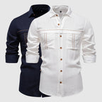 Women's François Blanchet Horizon Linen Shirt | Material: Breathable linen-viscose blend 2