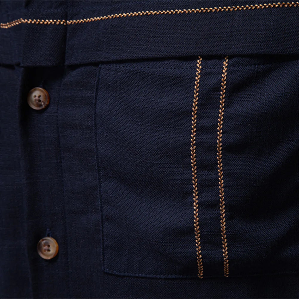 Women's François Blanchet Horizon Linen Shirt | Material: Breathable linen-viscose blend 6