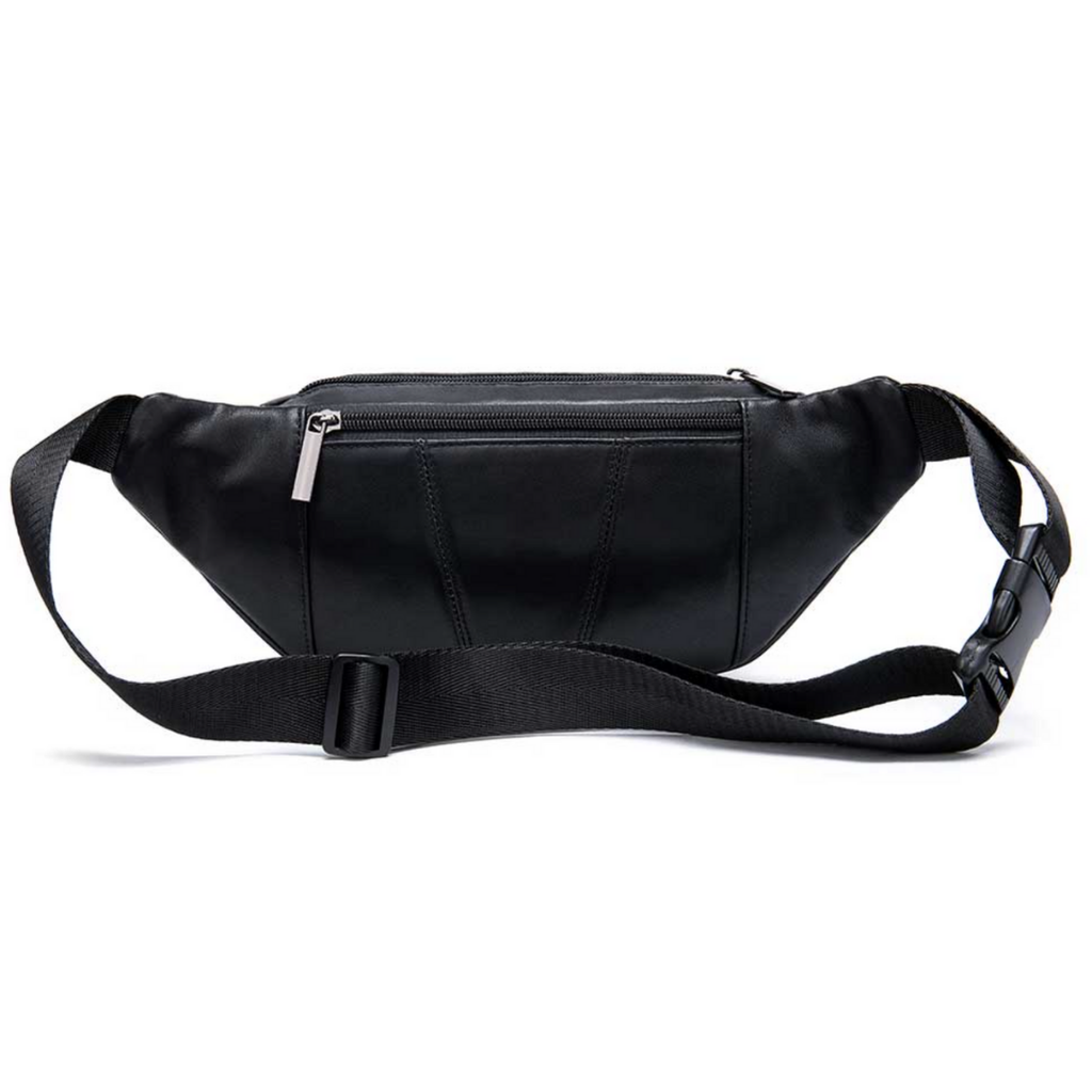 Genuine Leather Men's Crossbody Bag with Multiple Compartments | Adjustable Strap for Versatile Carrying