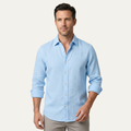 Glenpark Ridge | Men's Linen Casual Button-Up Shirt with Breathable Comfort | Relaxed Fit for Everyday Style