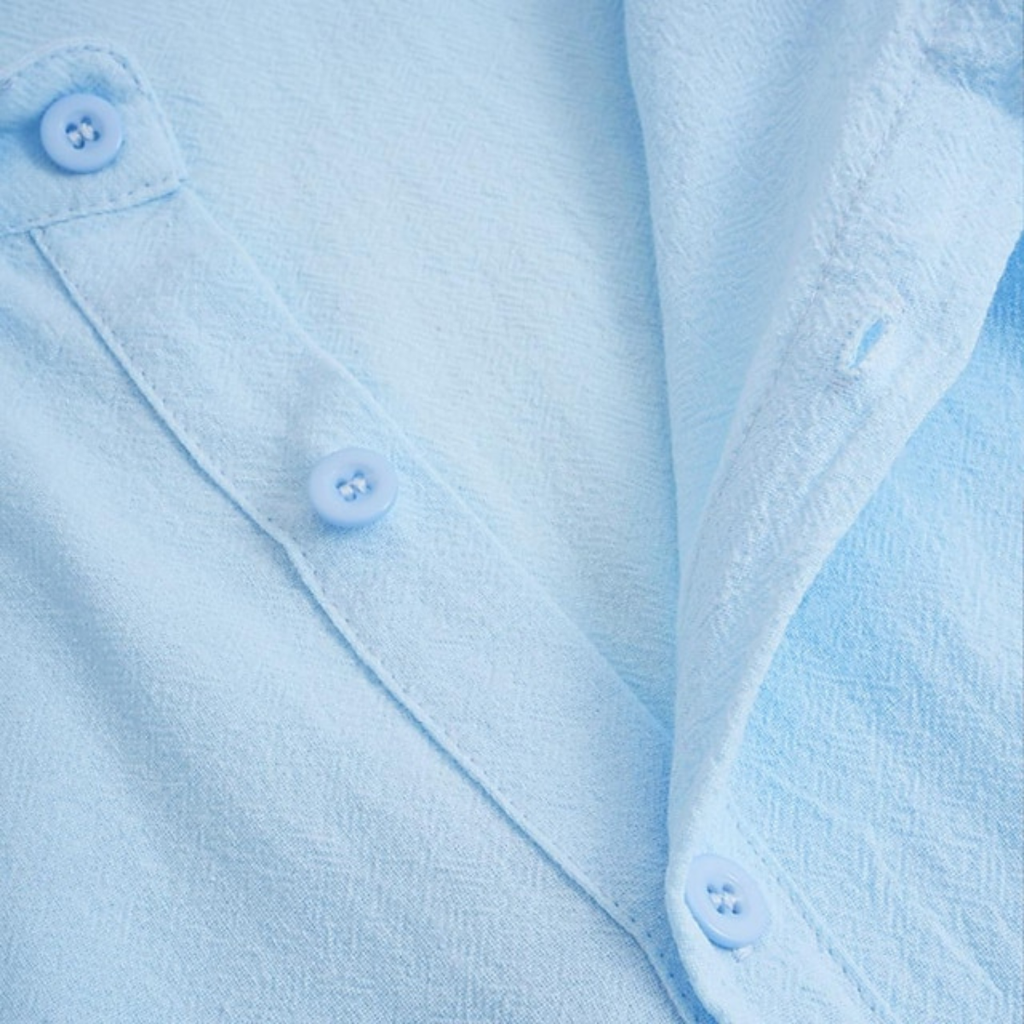 Glenpark Ridge | Men's Linen Casual Button-Up Shirt with Breathable Comfort | Relaxed Fit for Everyday Style