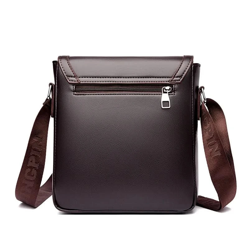 Gustavo | Leather Messenger Bag for Men with Organized Compartments | Elegant Design for Everyday Use