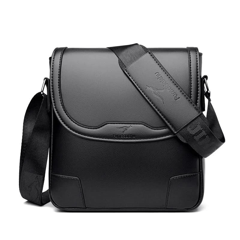 Gustavo | Leather Messenger Bag for Men with Organized Compartments | Elegant Design for Everyday Use