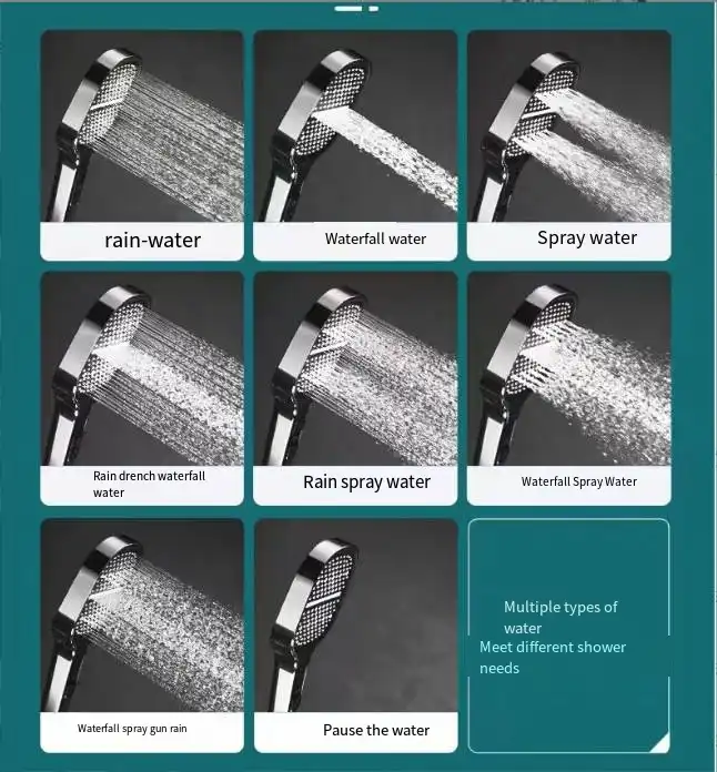 Shower head product shot