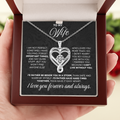 Forever & Always Two Hearts Infinity Necklace