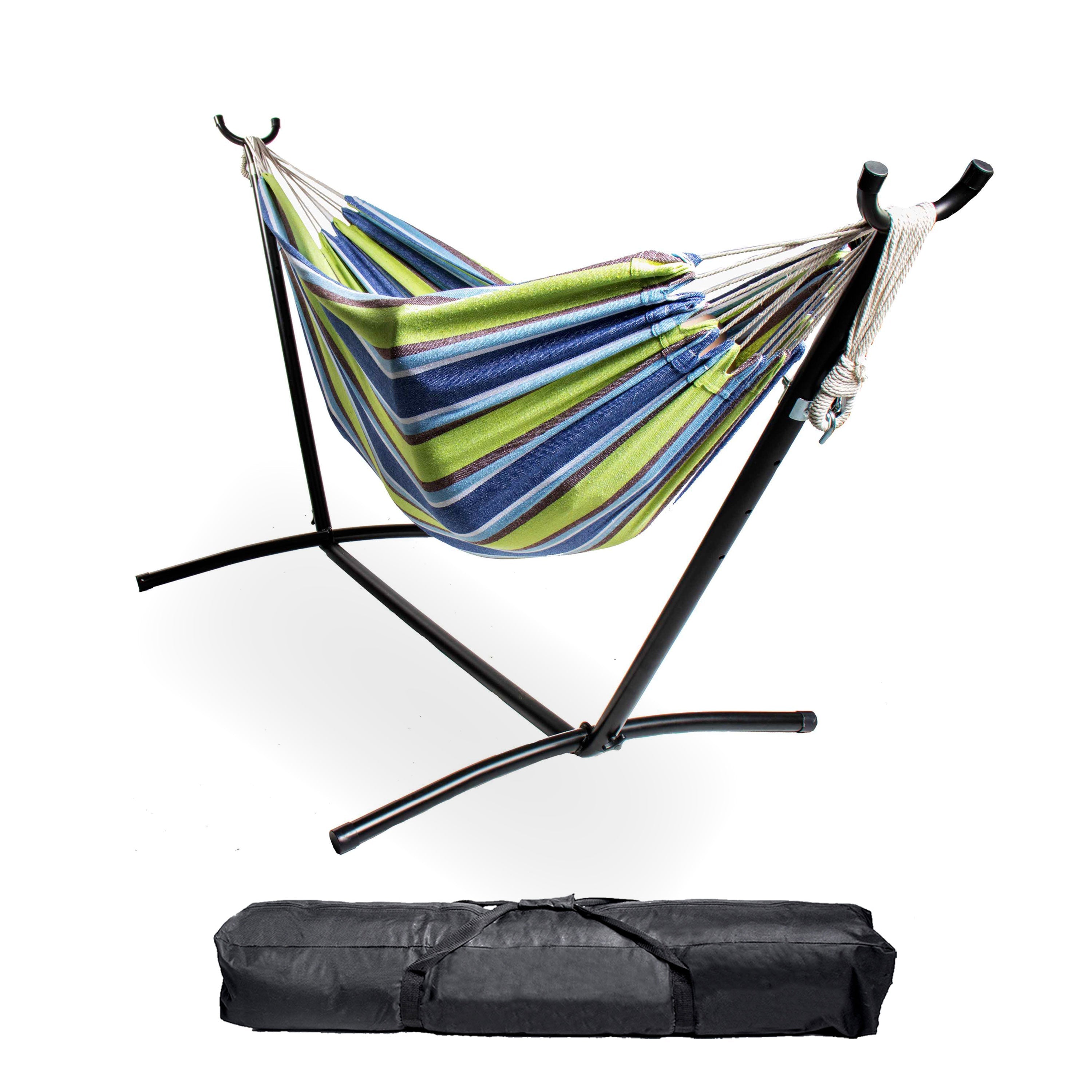 9ft double hammock combo with stand