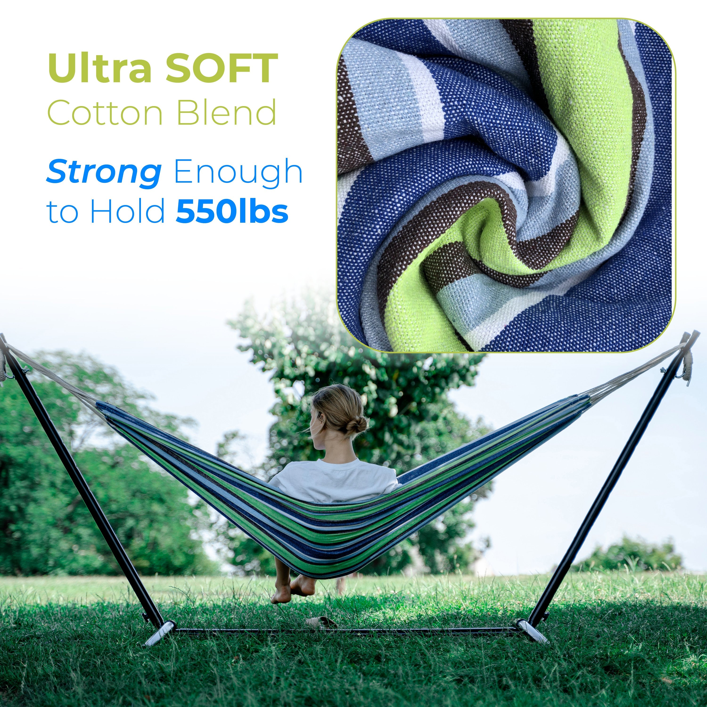 Double hammock combo lifestyle