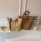 Handwoven Bohemian Tote Bag with Spacious Design | Stylish Beach Bag for Summer Adventures