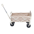 Heavy-Duty Beach Wagon for Sand with Durable PVC Wheels | Convenient Folding Design for Easy Transport