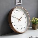 Nordic wall clock detail