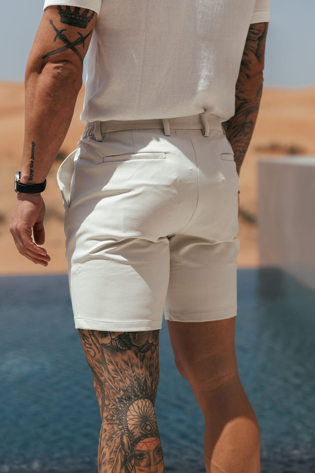 Hybrid Mens Shorts with Four-Way Stretch | Lightweight, Moisture-Wicking Fabric for Ultimate Comfort