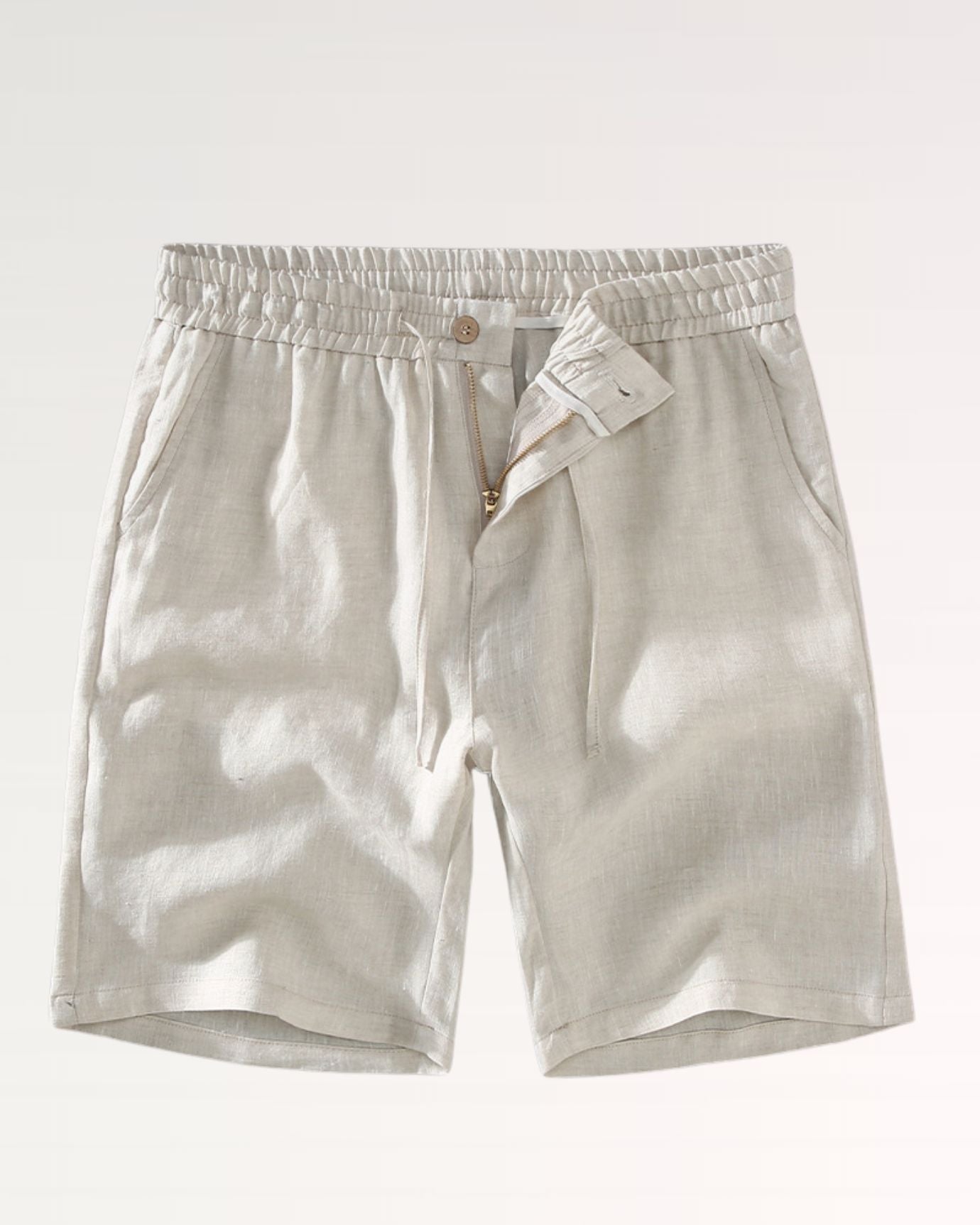 Ibiza Collection | Men's Linen Shorts with Comfortable Waistband | Stylish Summer Wear for Effortless Elegance