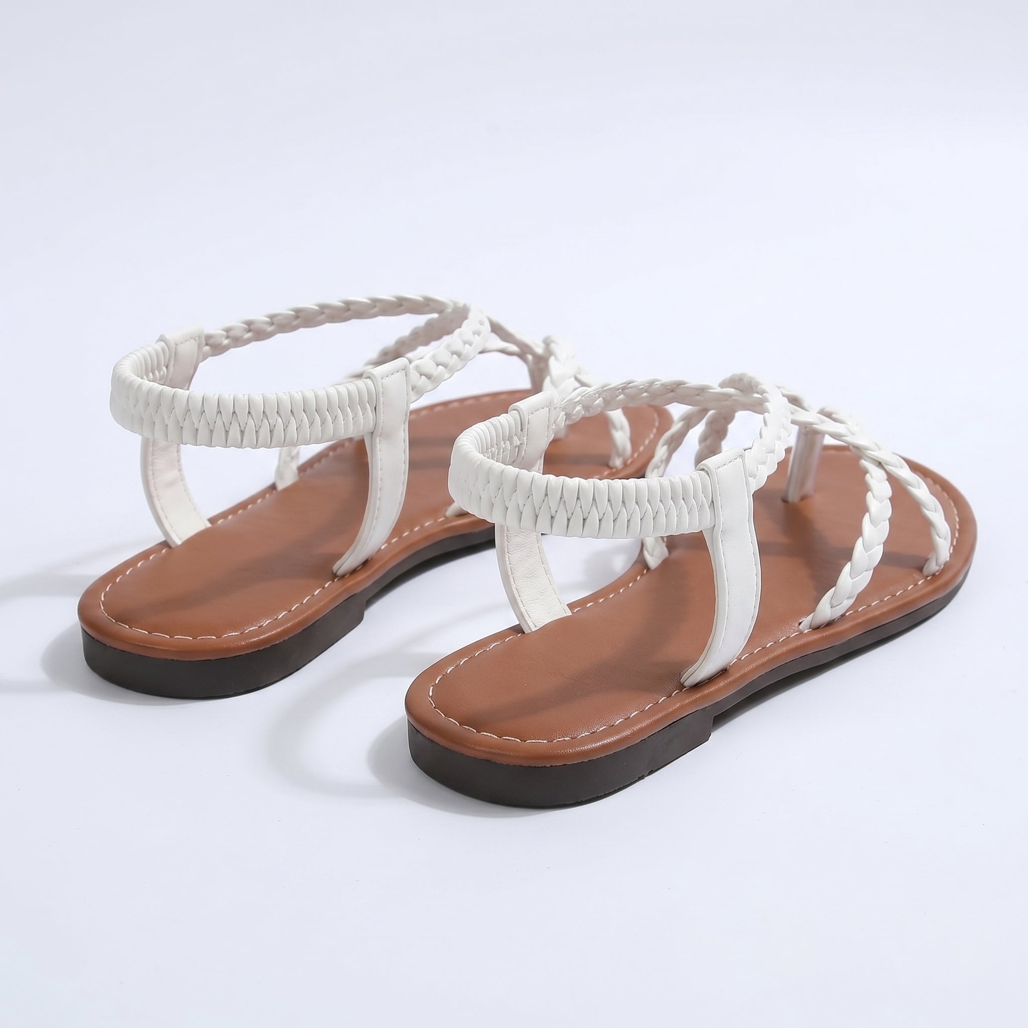 Imogen Collection | Women's Sandals with Braided Straps | Comfortable Summer Footwear for All-Day Wear
