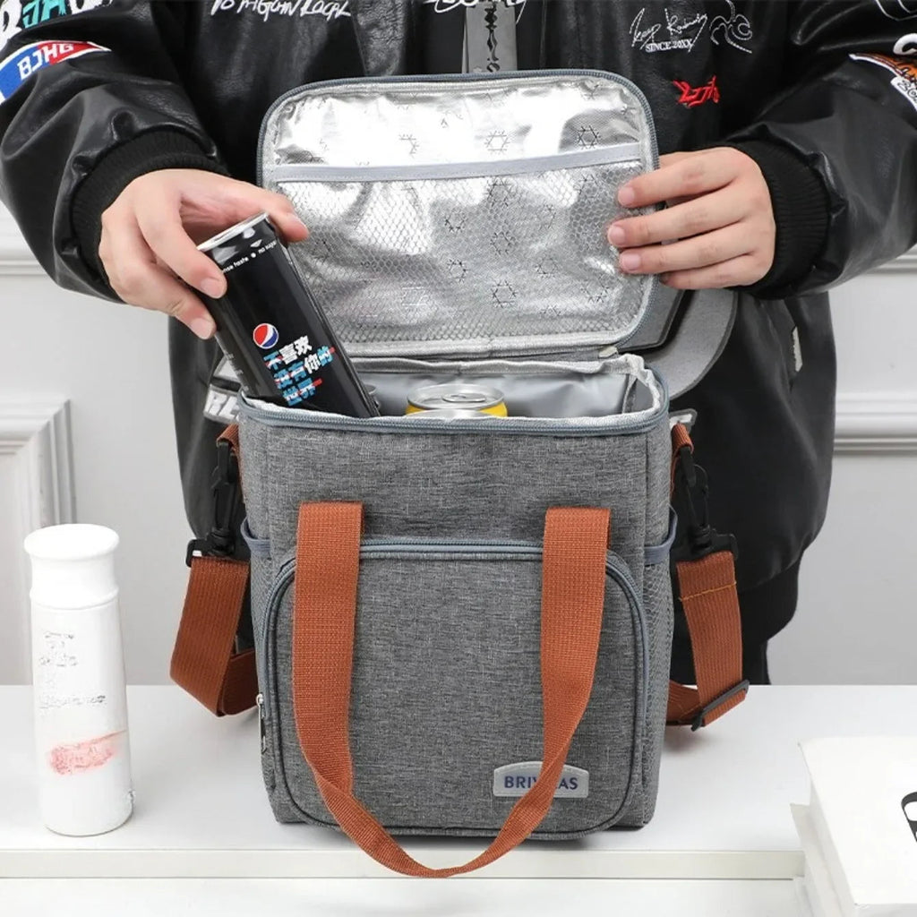 Insulated Lunch Bag Tote with Heat-Resistant Design – Perfect for...