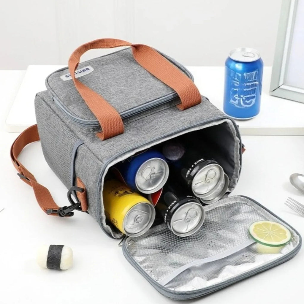 Insulated Lunch Bag Tote with Heat-Resistant Design – Perfect for...