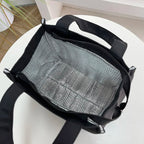 Insulated Lunch Bag – Large Capacity Tote with Aluminum Foil...