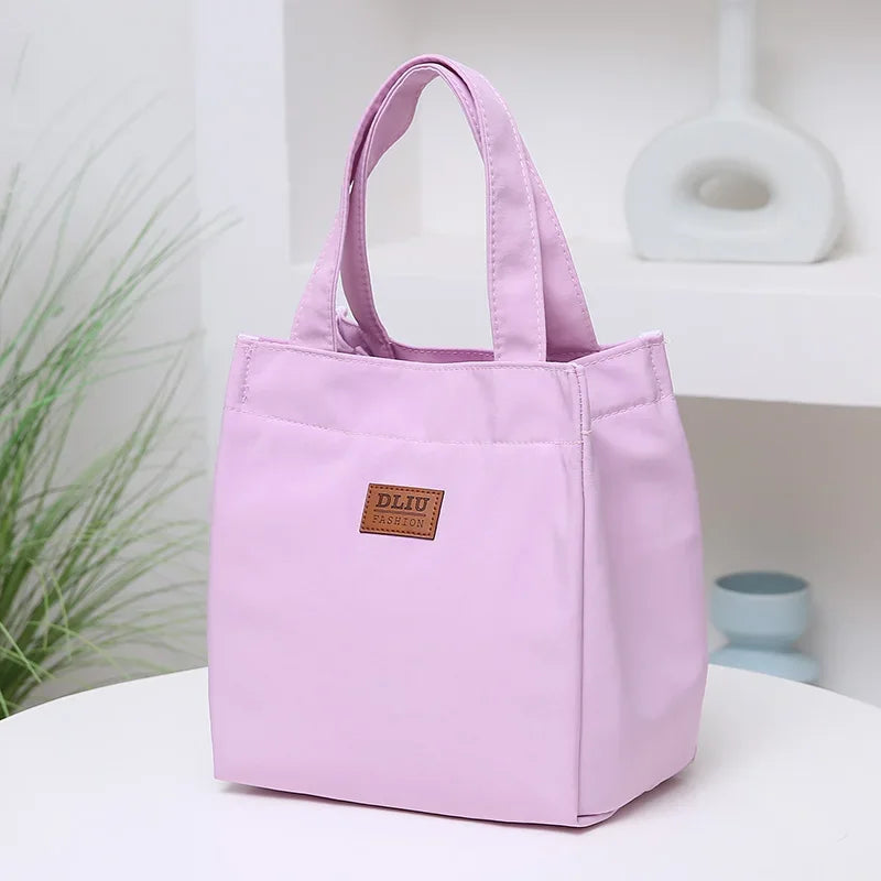 Insulated Lunch Bag – Large Capacity Tote with Aluminum Foil...