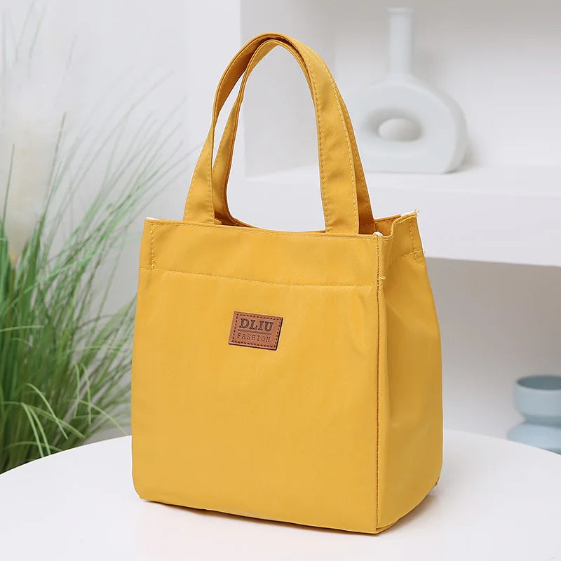 Insulated Lunch Bag – Large Capacity Tote with Aluminum Foil...