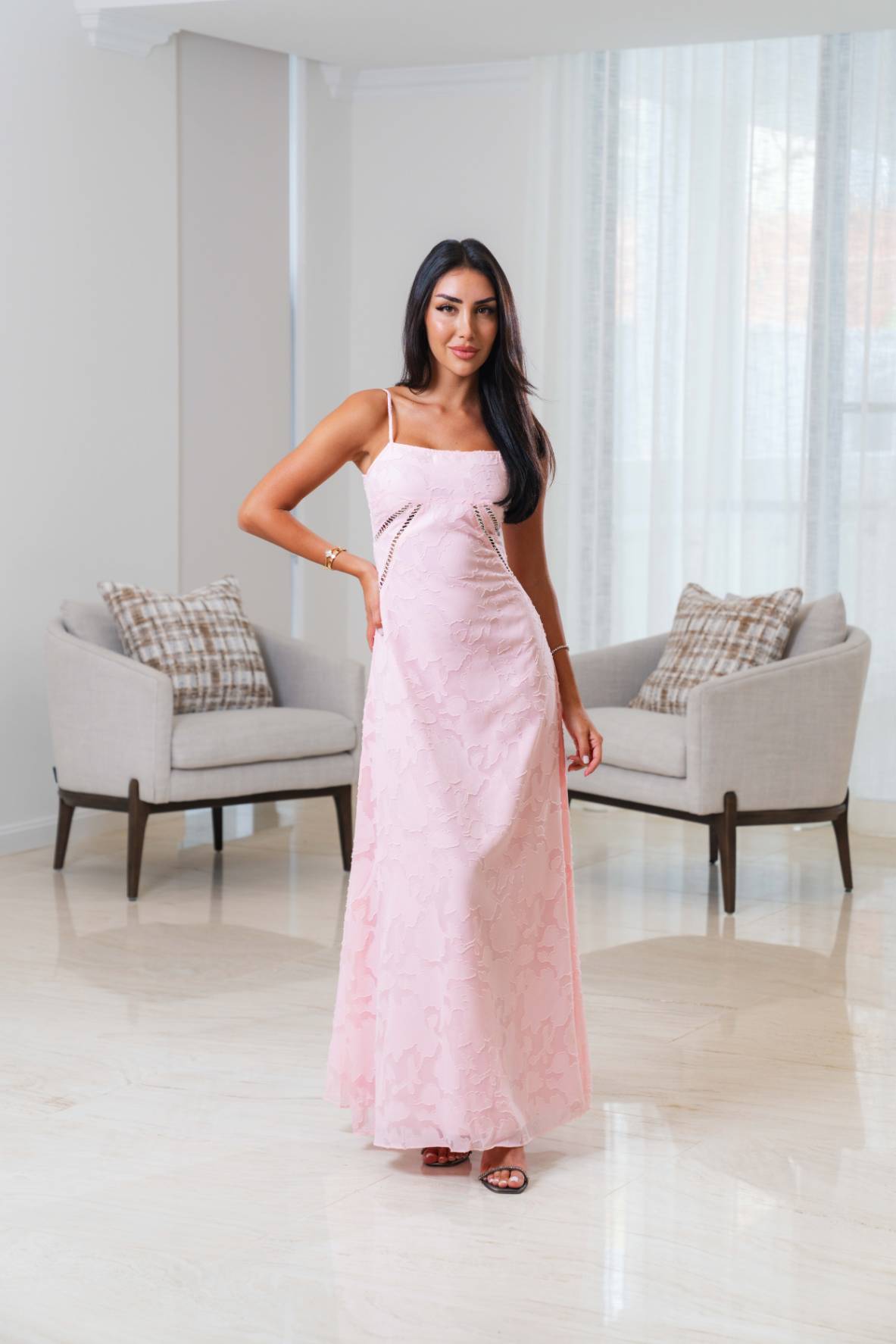 Isabella Collection | Floral Maxi Dress with Lace-Up Corset Back | Vintage Design for Romantic Elegance